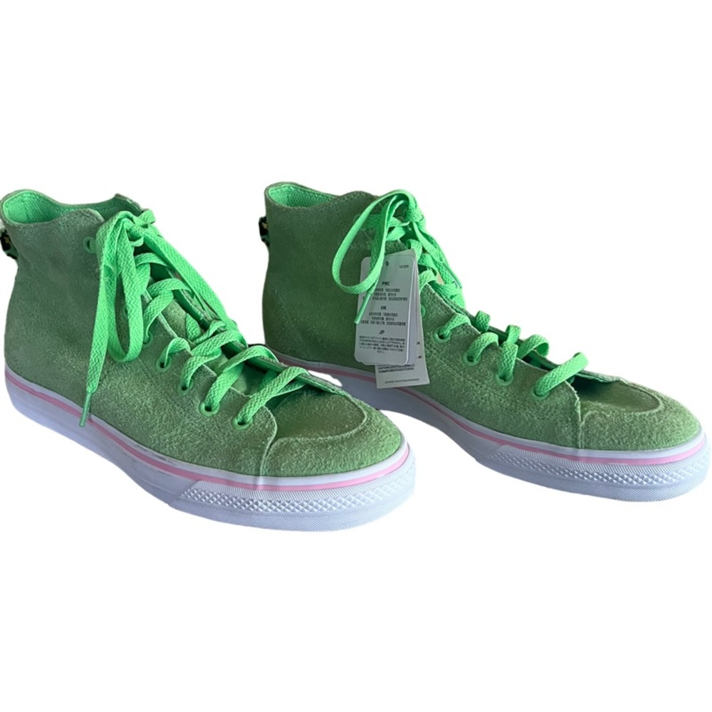 Adidas Originals Nizza Hi RFS Na-Kei Green White Shoes EF1032 Men's Sz 12 NEW